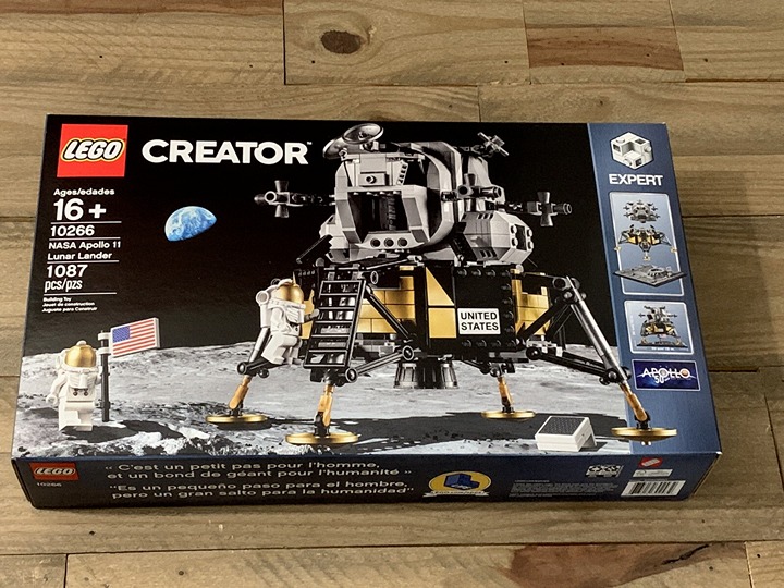 LEGO Creator NASA Apollo 11 Lunar Lander (10266) New In Box Unopened