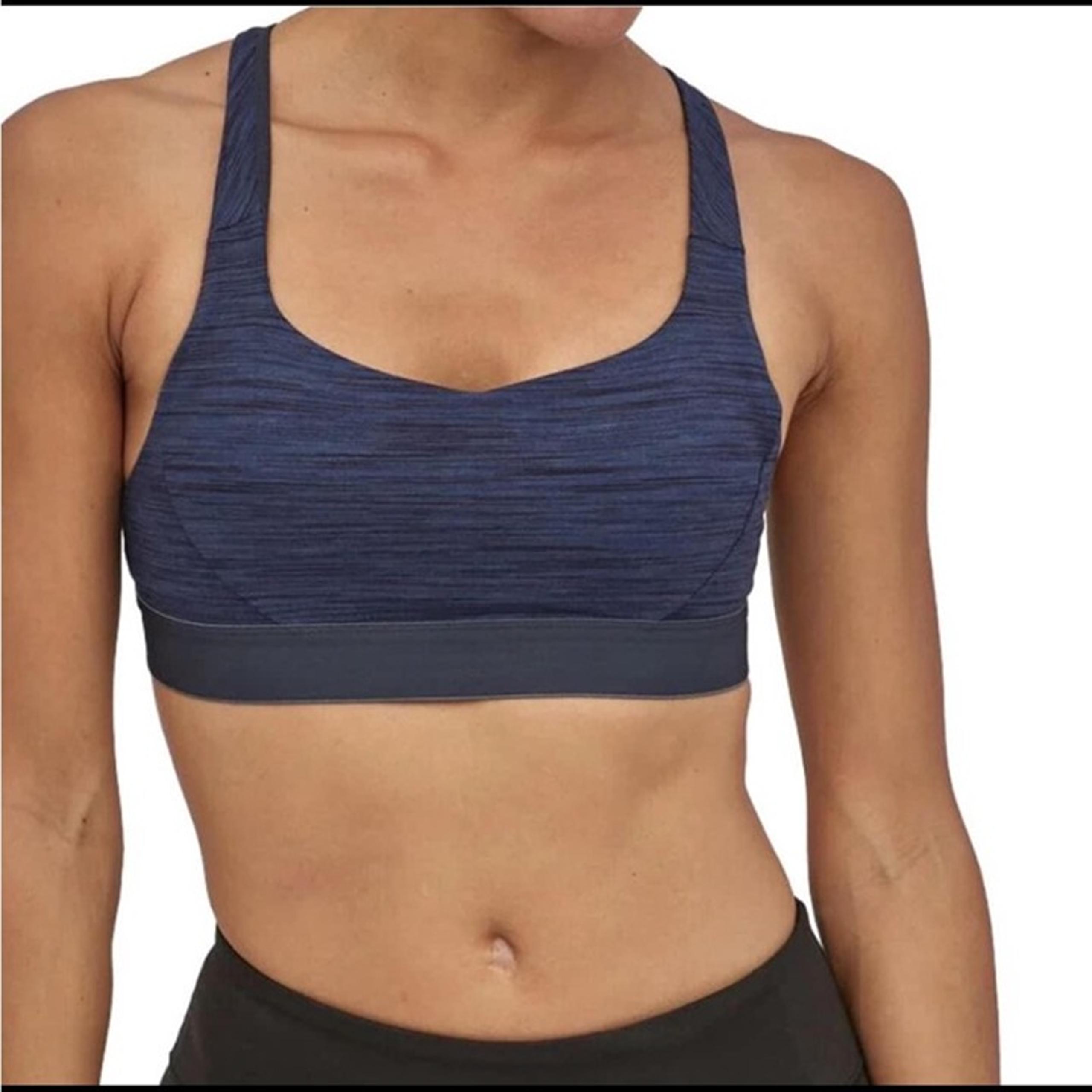 Patagonia  Women’s Blue Switchback Sports Bra Size Large