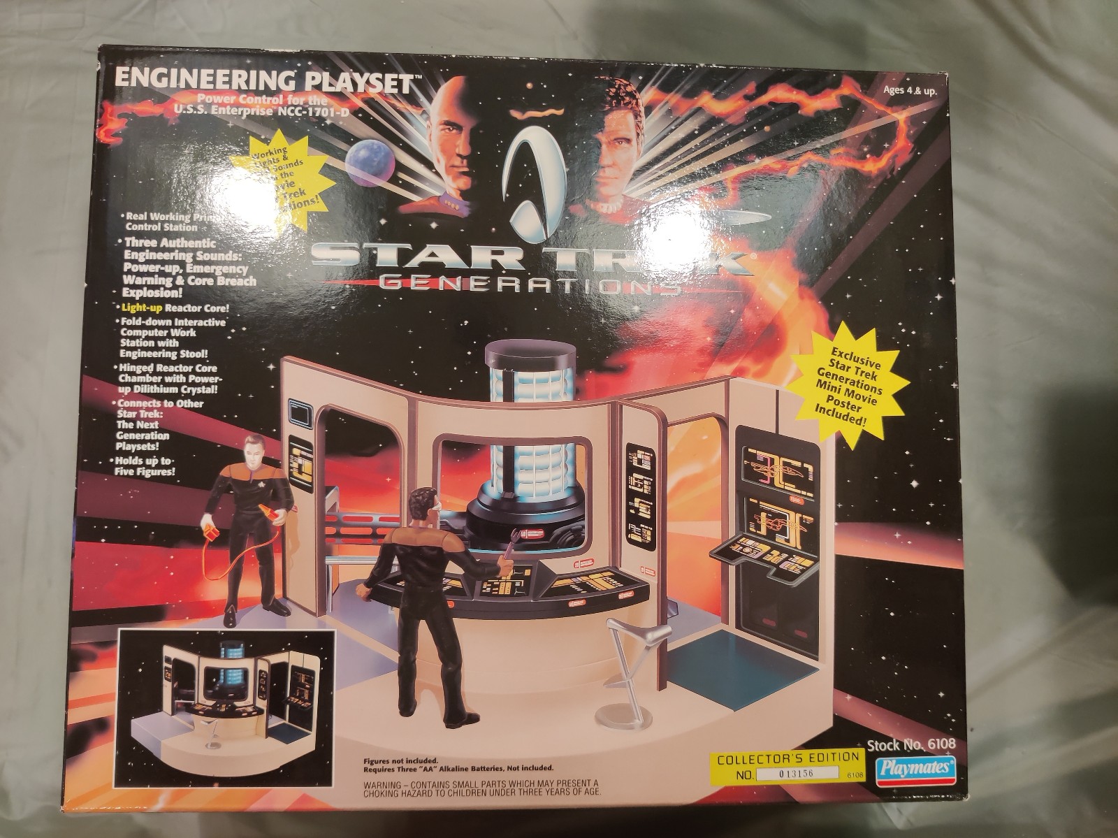 Star Trek Generations Engineering Playset