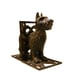 VINTAGE Cast Iron Scottie Scottish Terrier Scotty Dog Bookends Book Ends