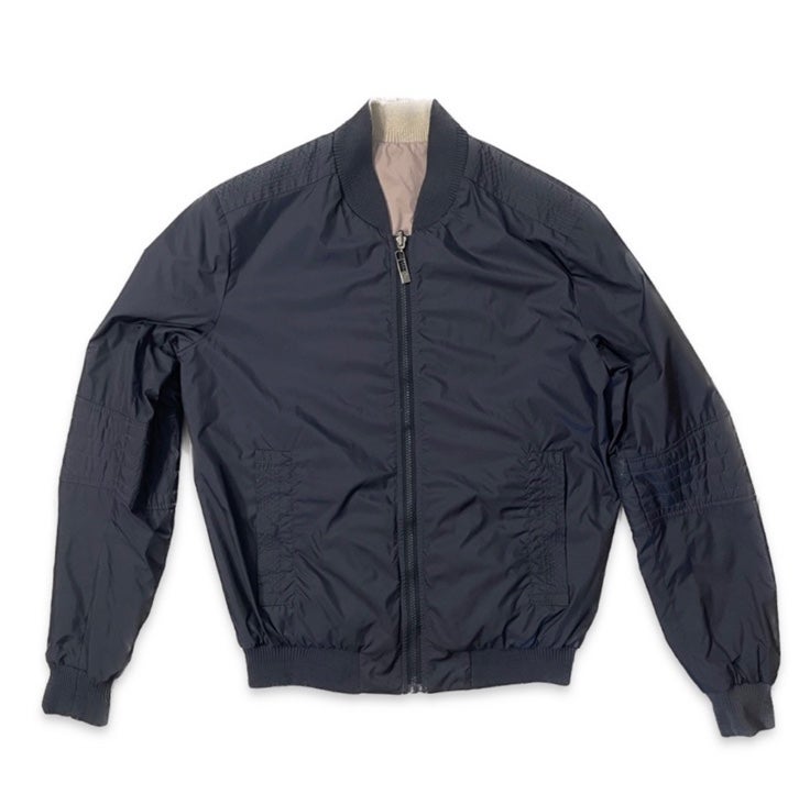 Versace Collection light weight windbreaker bomber jacket. 2 sides.