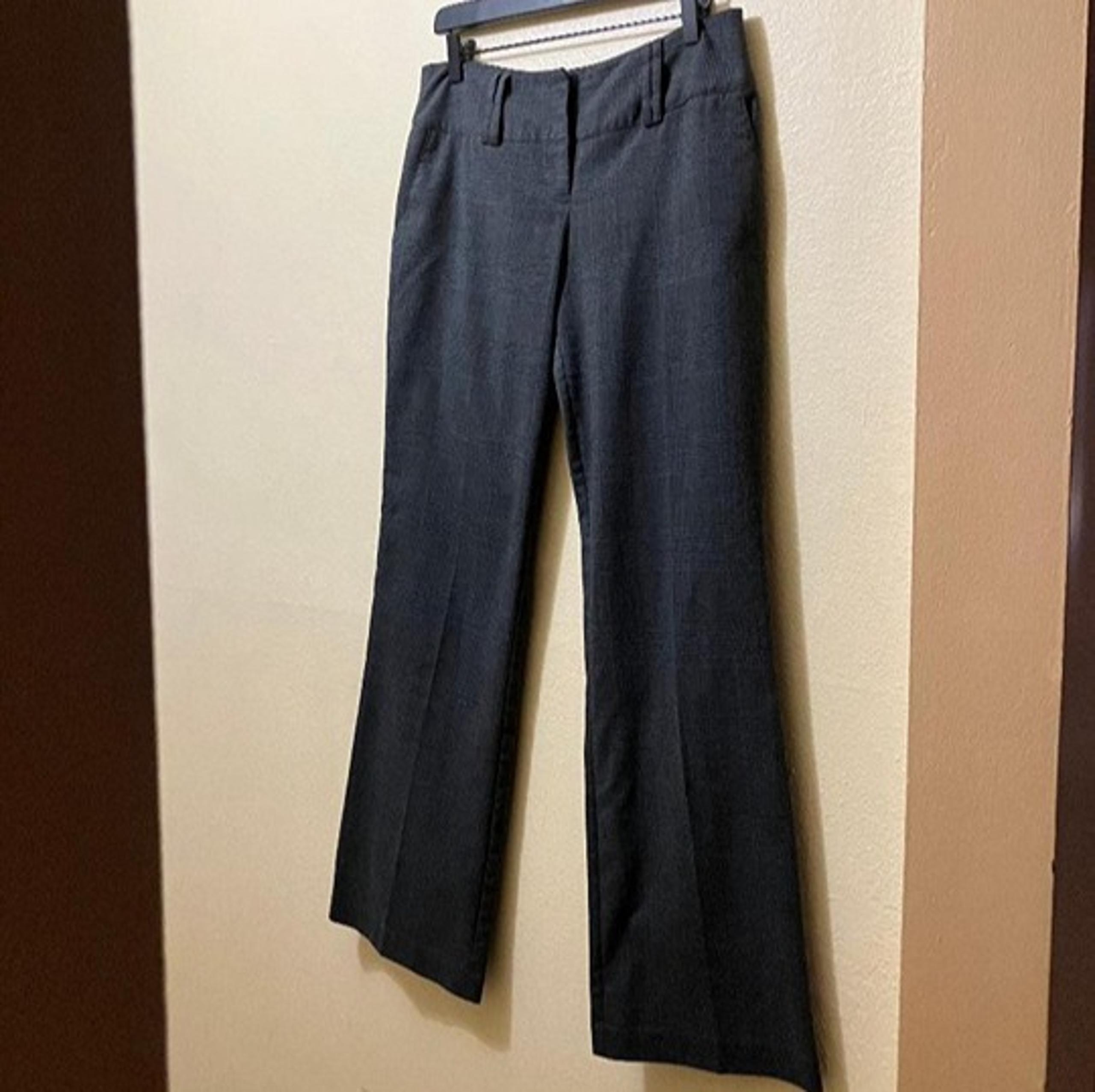 Y2K No Boundaries Womens/Juniors Plaid Pinstripe Straight Leg Dress Pants Size 9