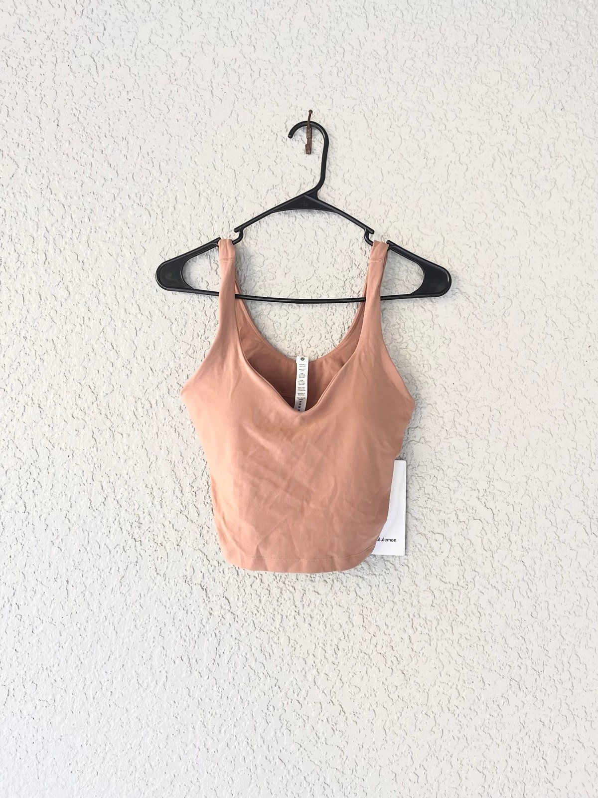 Lululemon Align tank dusty clay size 8