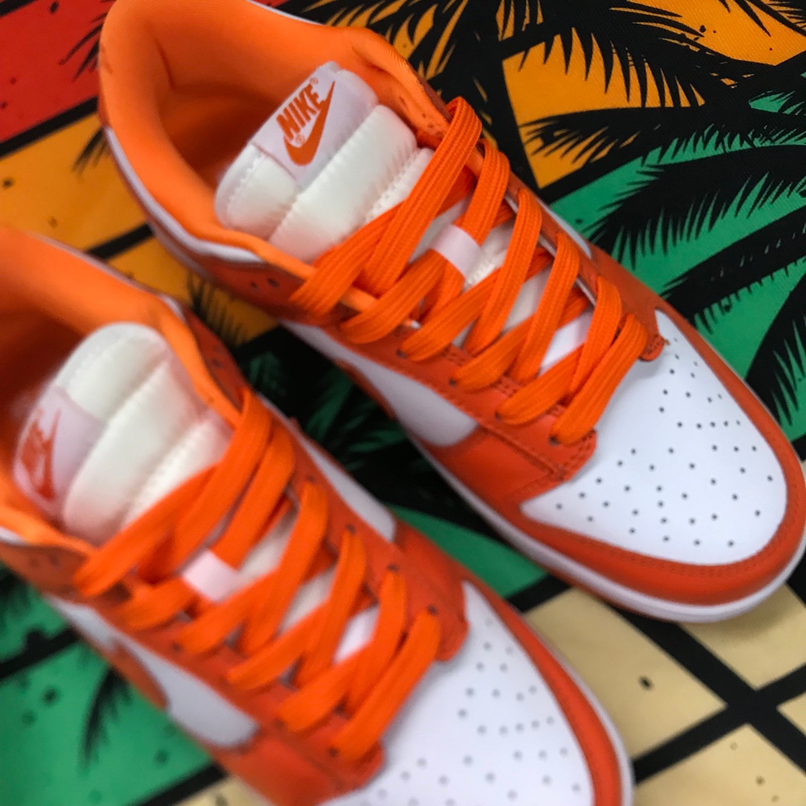 Nike dunk low syracuse size 6 women