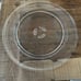 Kitchen aid microwave glass turntable plate and roller ring 16”