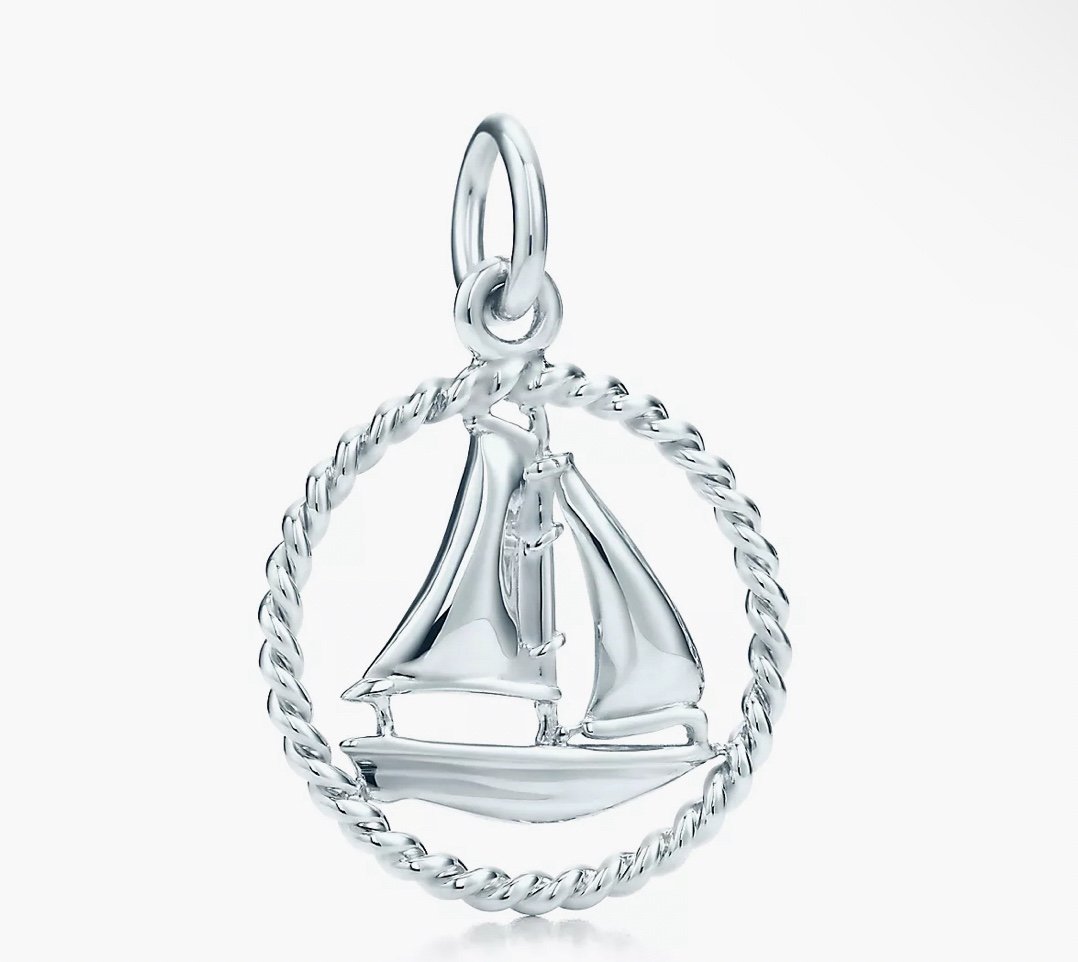 New Tiffany&Co Sailboat Charm