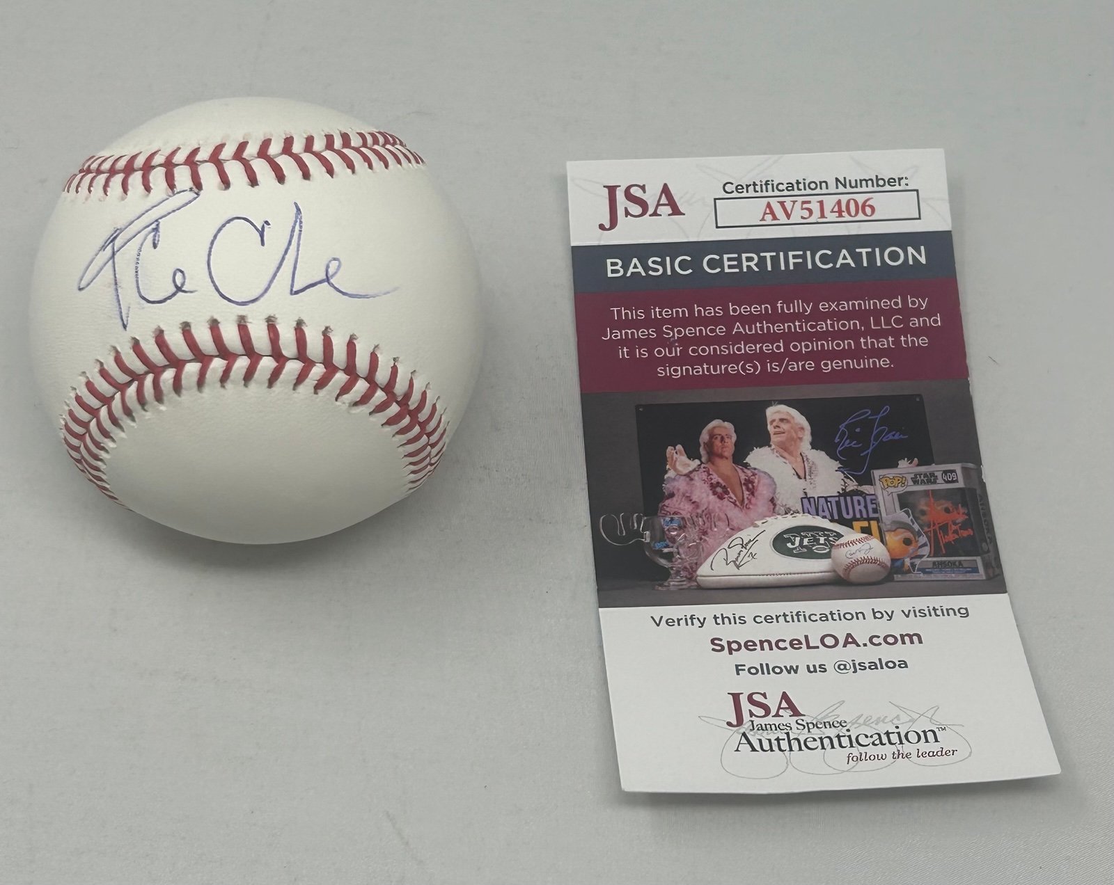 Ice Cube signed MLB Baseball JSA COA