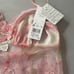 Salute 06 Pink Floral Embroidery Camisole M
