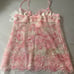 Salute 06 Pink Floral Embroidery Camisole M