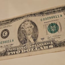 2 Dollar Bill Series 2003 A 2