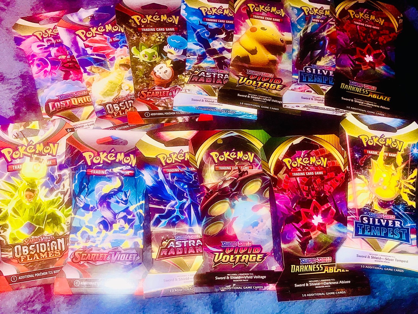 20 lot Pokemon booster packs