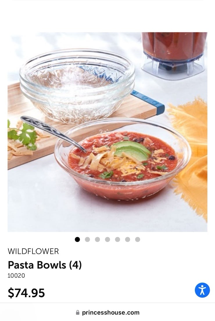 Pasta bowls