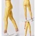 Carbon 38 Yellow Snake Skin Print Leggings and top size S