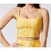 Carbon 38 Yellow Snake Skin Print Leggings and top size S
