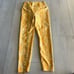 Carbon 38 Yellow Snake Skin Print Leggings and top size S