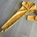 Carbon 38 Yellow Snake Skin Print Leggings and top size S