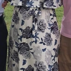 Floral maternity dress