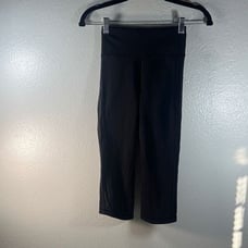 Lululemon Women’s High-Rise 17” Crop Pants Leggings Active Black Size 2