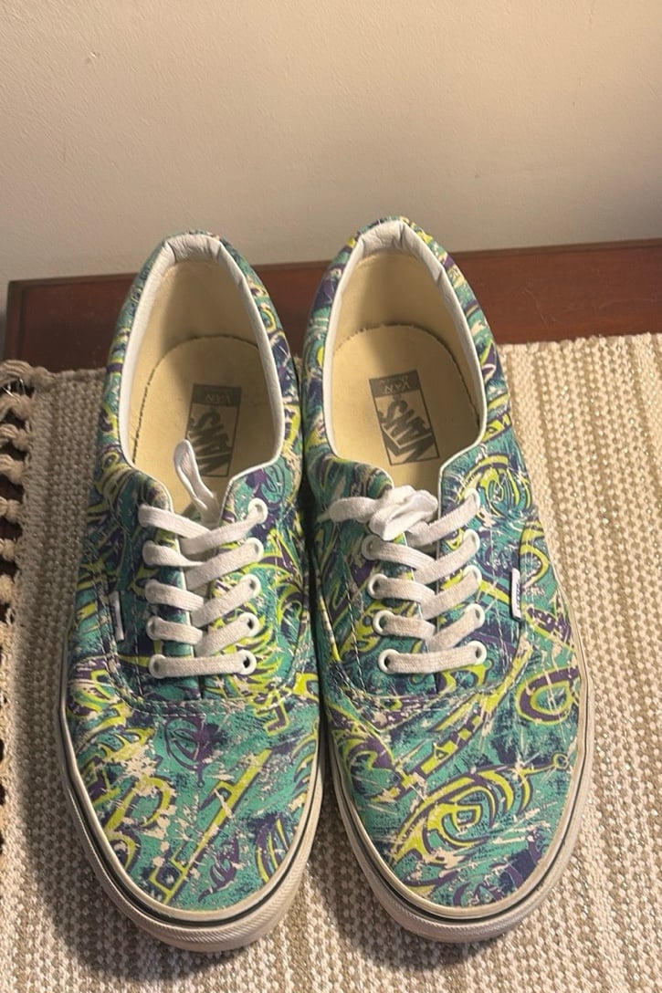 Vans Van Doren Hoffman Pool Green skate shoes Men Sz 13