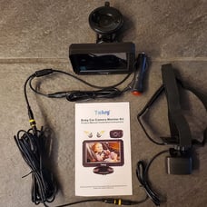 New Baby Car Camera Backseat Easy Setup Clear Pictures HD 1080P Day/Night Vision