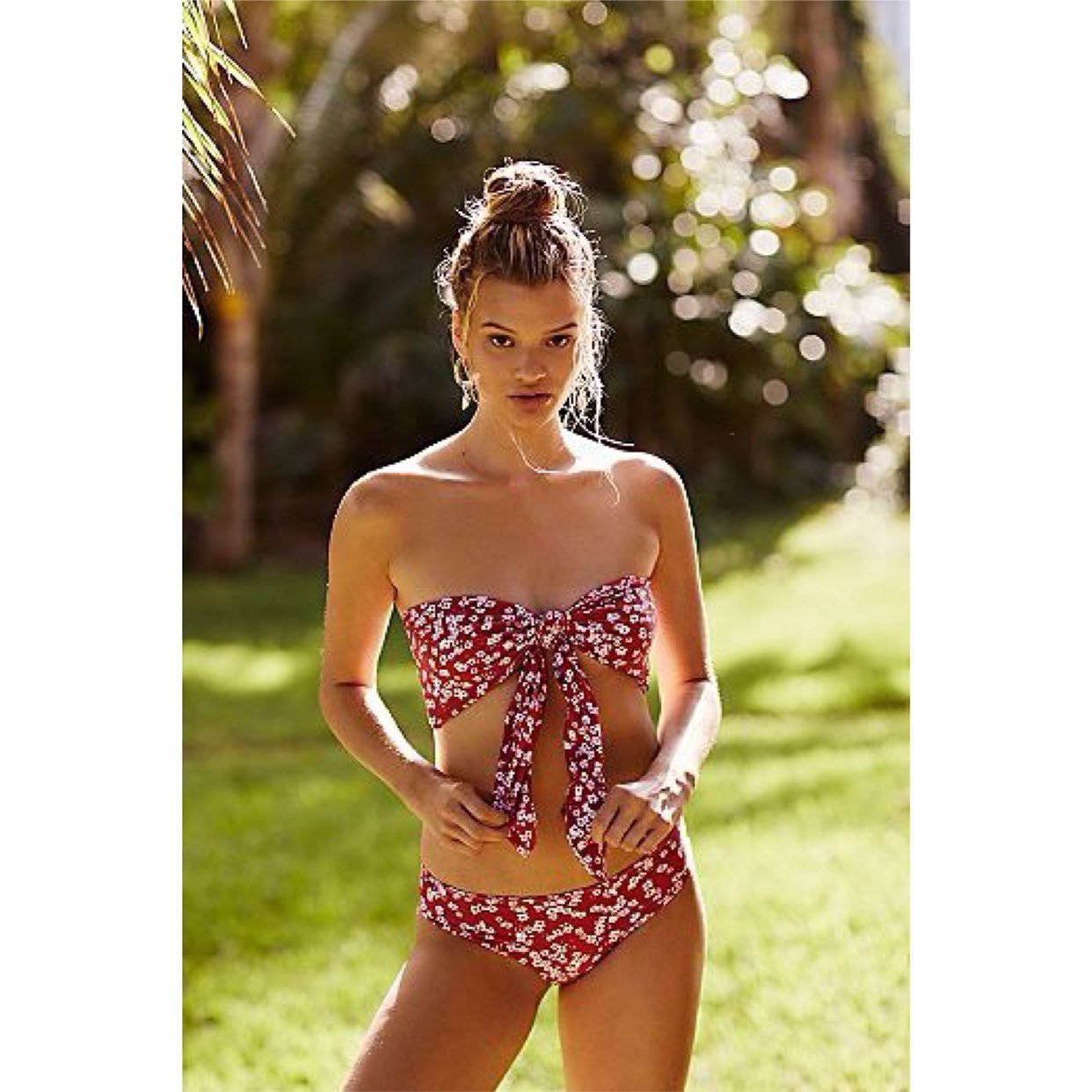 FP Adele Printed Bikini Bottoms Gillia