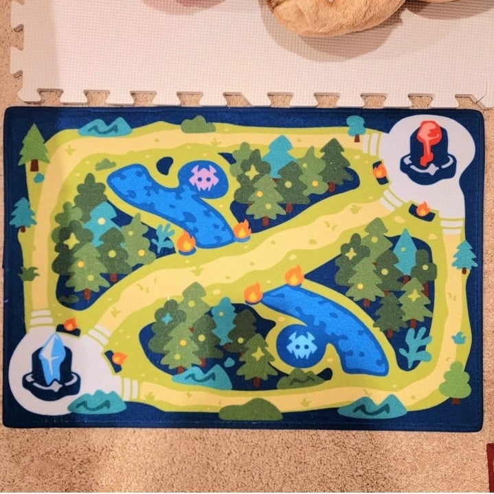 mini Map Rug Mat Official Retired League of Legends