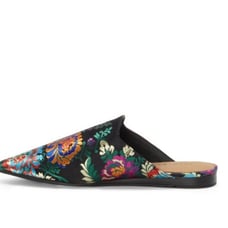 Lucky Brand Blythh Floral Slip-on Mules