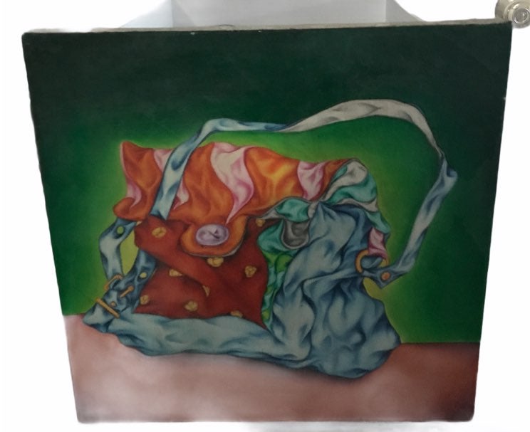 Painting on canvas 14 x14