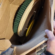 20 Machine New Scrub Grit Brush w/Plate 18GX92