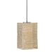 Fredrick Raymond Wicker Pendant Light