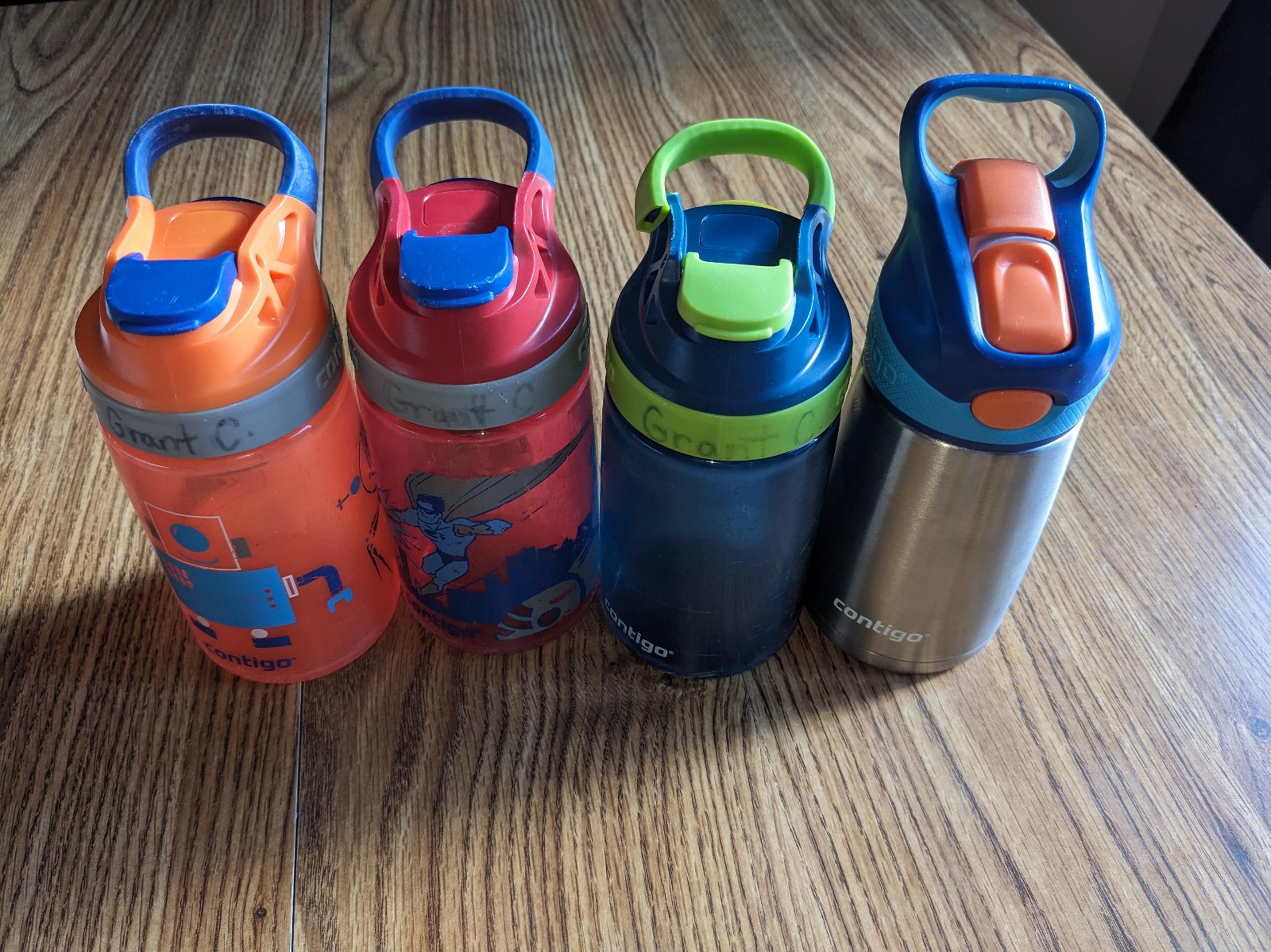 4 Contigo Water Bottles