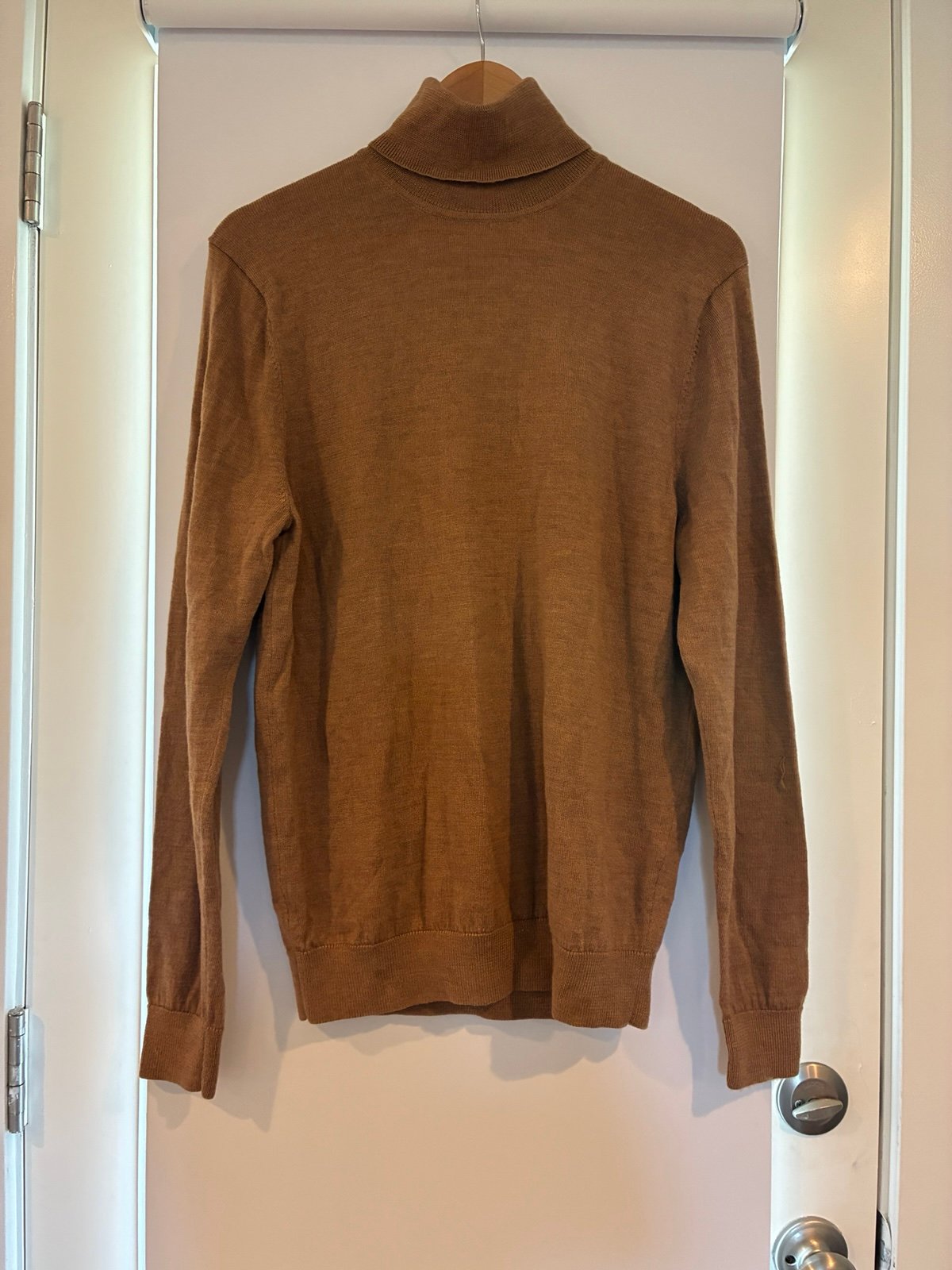 Merino Turtleneck Sweater - Oatmeal - Men’s M