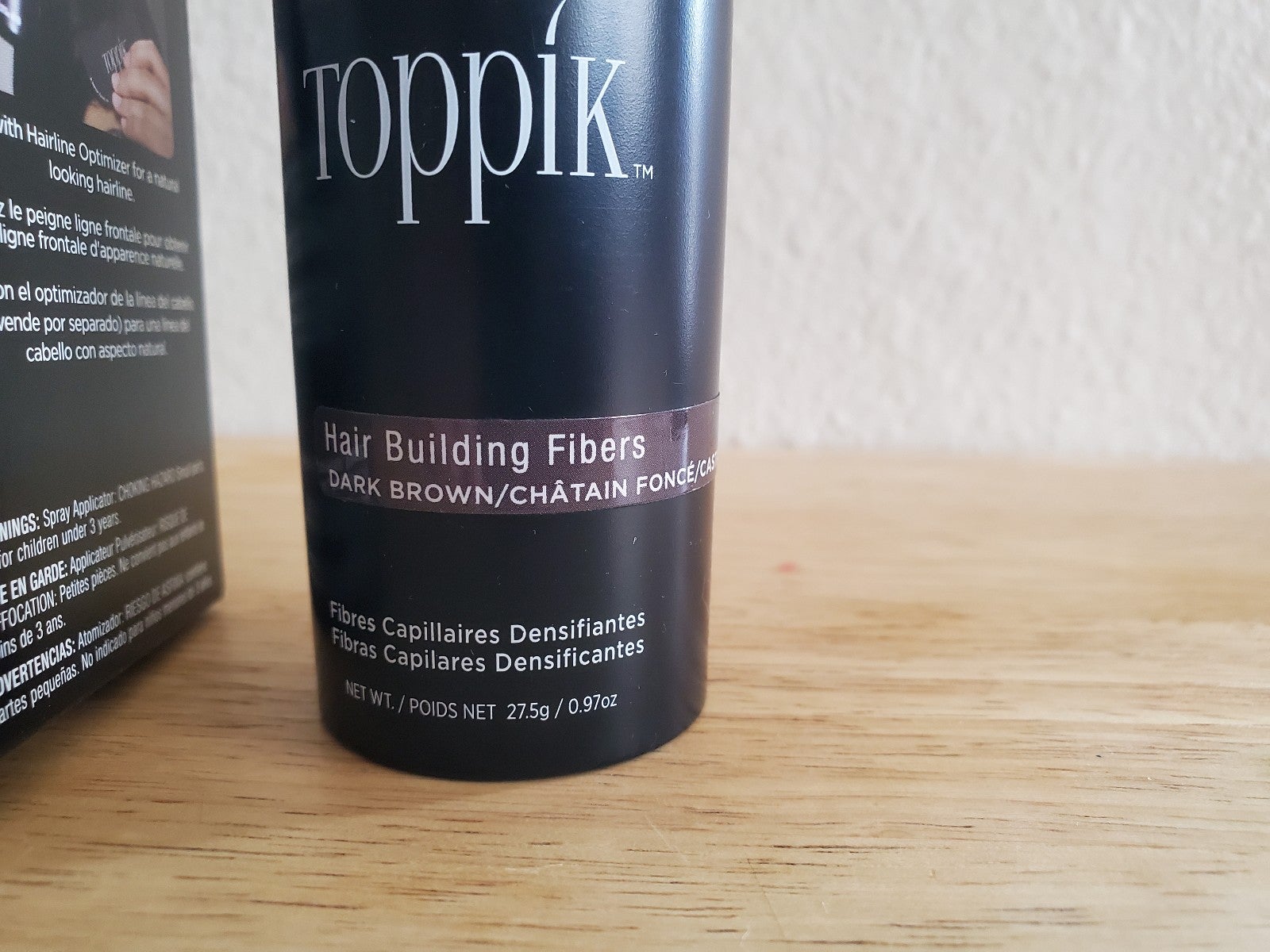 Toppik Dark Brown Economy Size Hair Building shops Fibers 27.5g & Hair Perfercting Duo