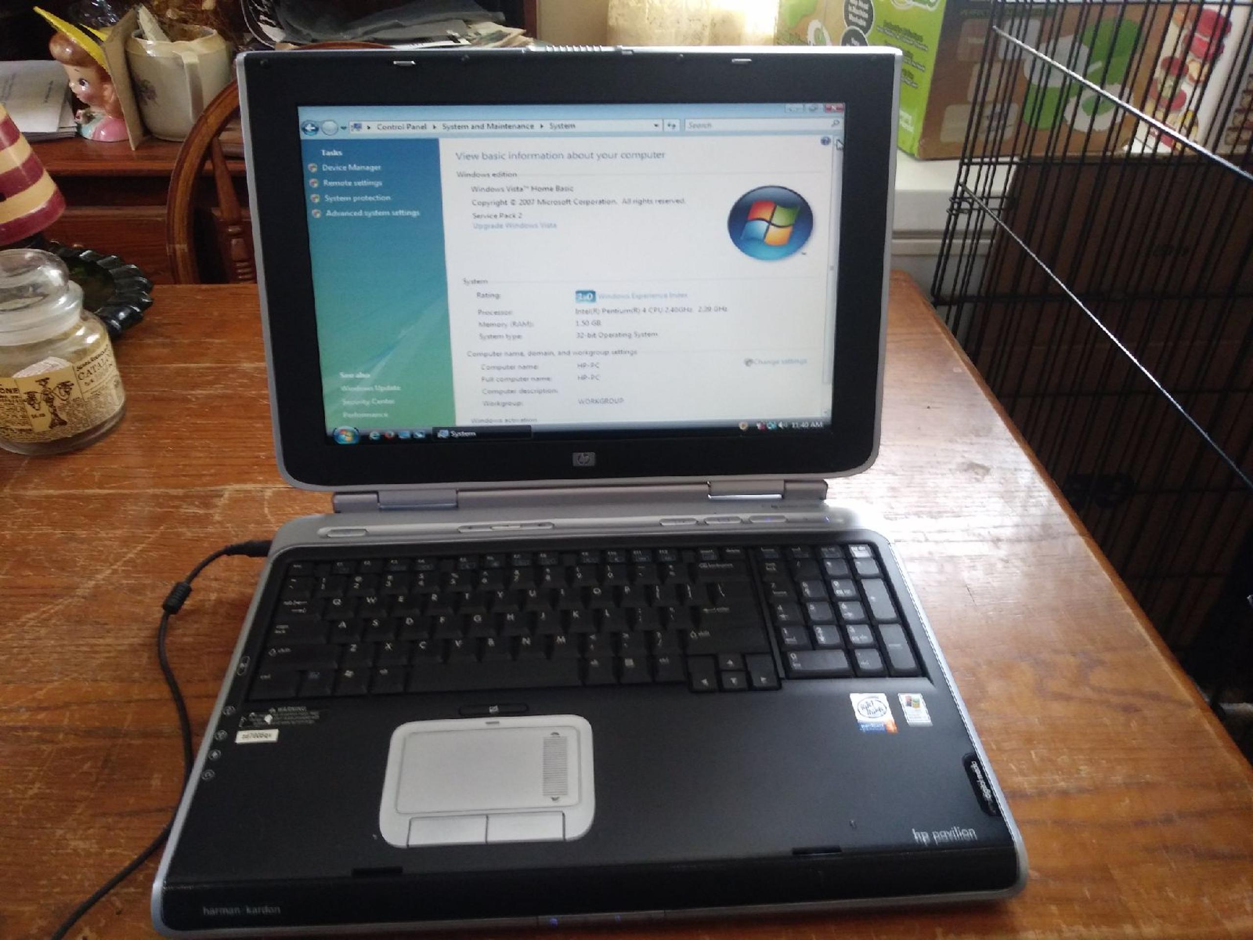 HP Pavilion   zd7000 17 inch laptop