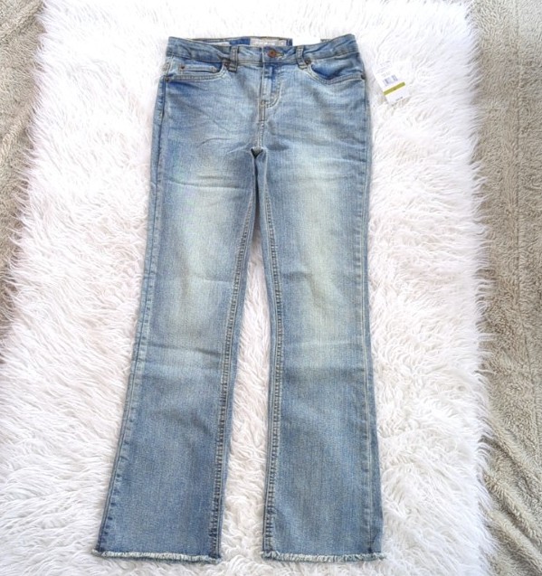 Lucky Brand Girls Mid Rise Flare Jeans