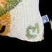 Chandler 4 Corners Mrs. Honey's Happy Hat 9 x 6 Wool Hooked Pillow NWT