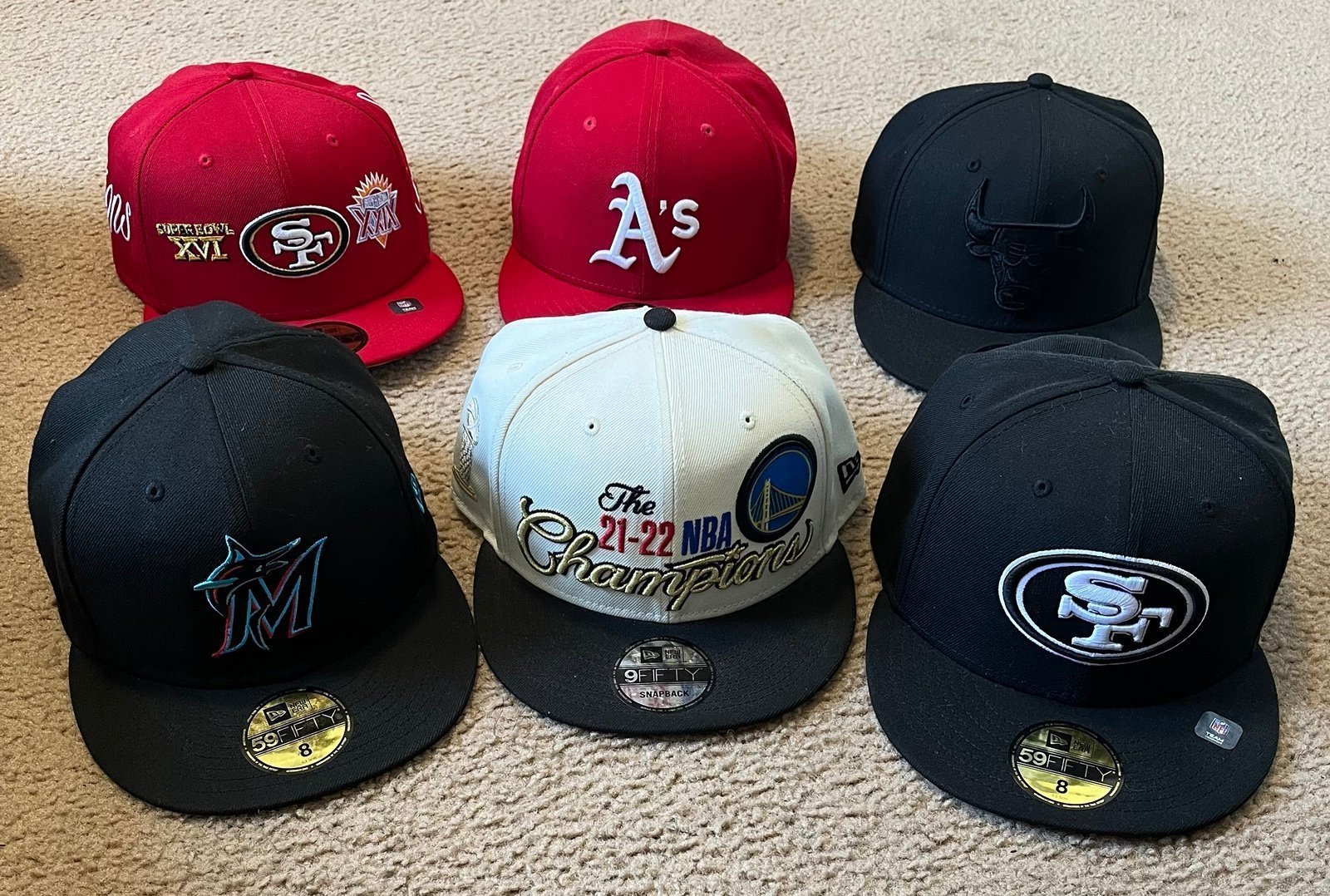 Fitted Hat Bundle (Read Description)