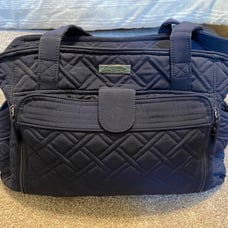 Vera Bradley Microfiber Large Stroll Around Baby Diaper bag
