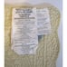 Donna Sharp Quilted Placemats Set of 4 Gold Embroidered Fleur-de-lis 15x18