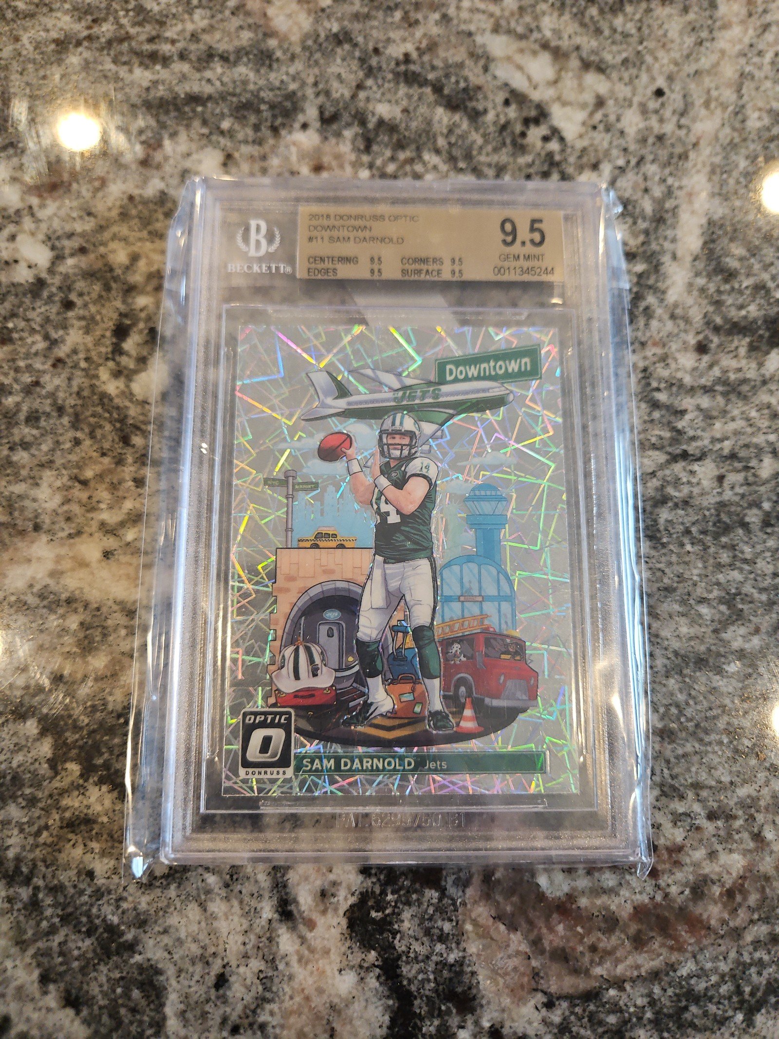 Sam Darnold optic downtown 2018