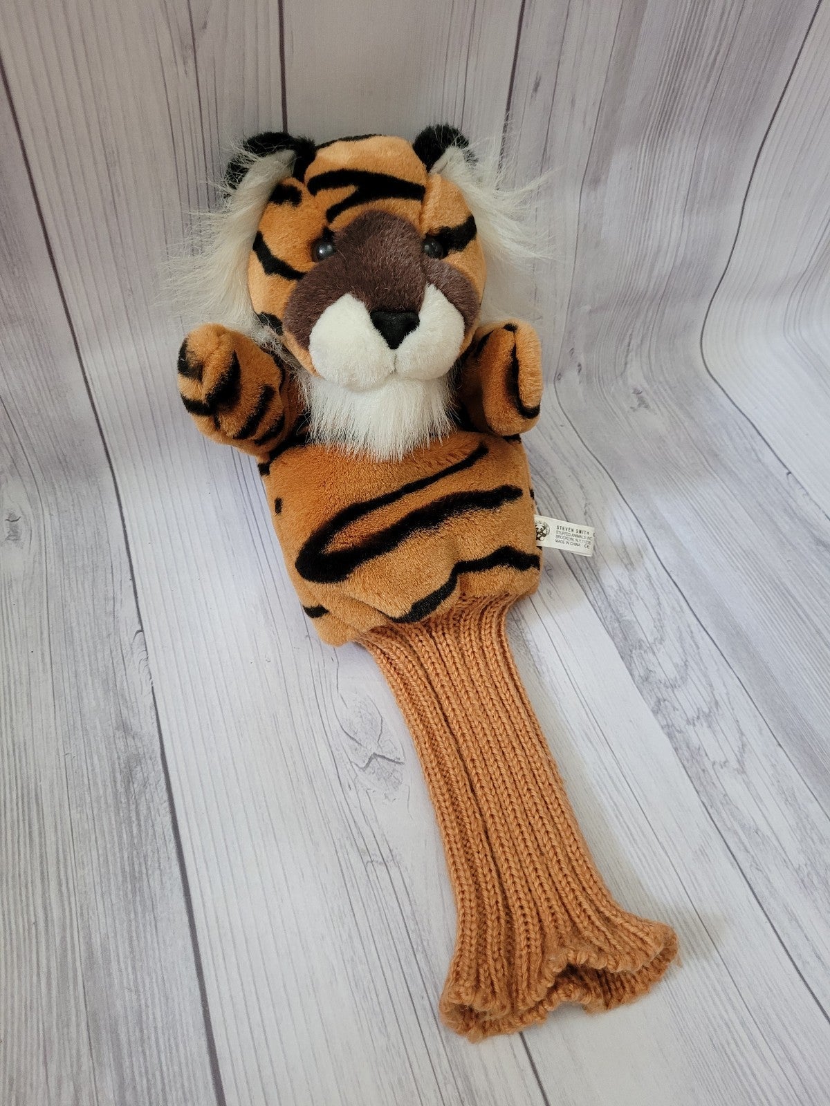 Steven Smith Golf Driver Cover Plush Tiger