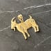 Real 10K Yellow Gold Diamond Cut Goat Animal Zodiac 10K Solid Pendant Charm