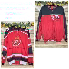 NWT Chase Authentics & Budweiser Dale Earnhardt Jr. #8 Reversible Jacket Size L