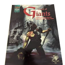 The Land Of Giants Scandinavia Beowulf Chaosium RPG Pre-owned Good
