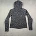 Lululemon Scuba Hoodie Womens 6 Gray Camouflage Full Zip Sweatshirt W4AFRS