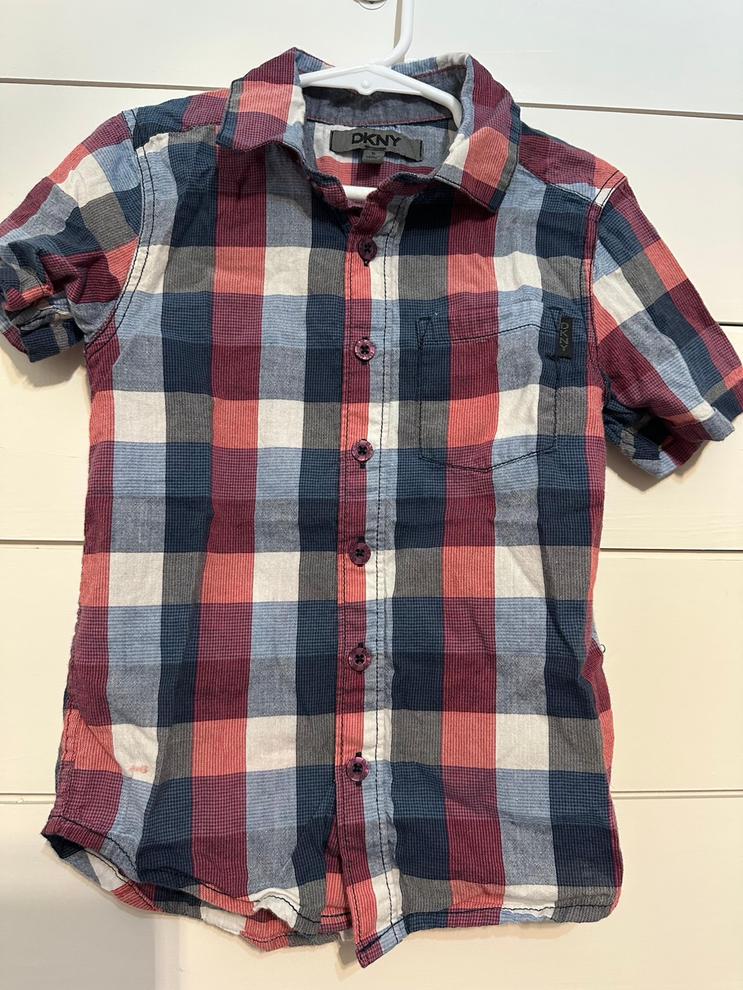 DKNY Boys Size 5 shirt