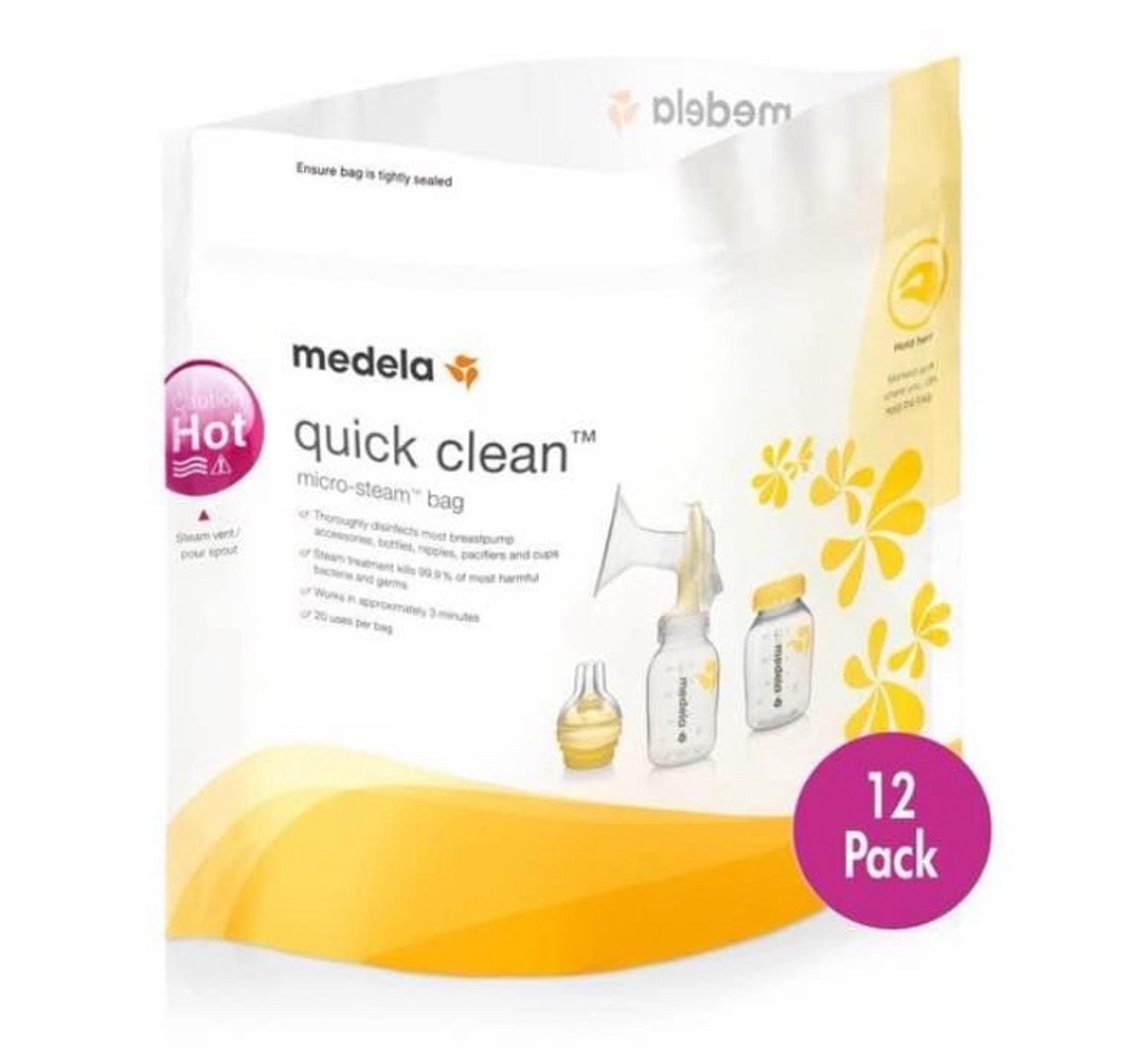Quick Clean MicroSteam Sanitizing Bags - 12 total