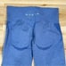NVGTN Ocean Blue Contour Seamless Leggings Women’s Small