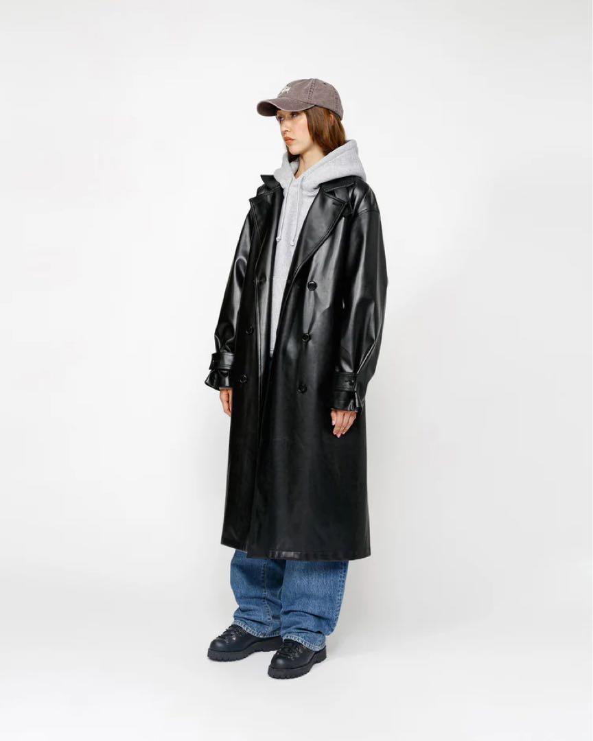 大きな取引 stussy 24AW Trench ¥ TRENCH BREASTED DOUBLE ジャケット・アウター