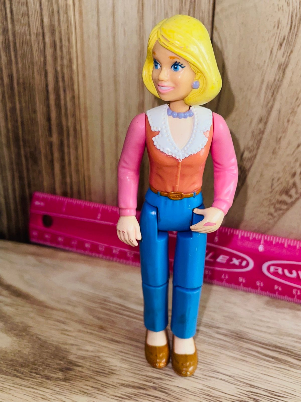 Hasbro Playskool Dollhouse Figures - Mom and Dad - Vintage